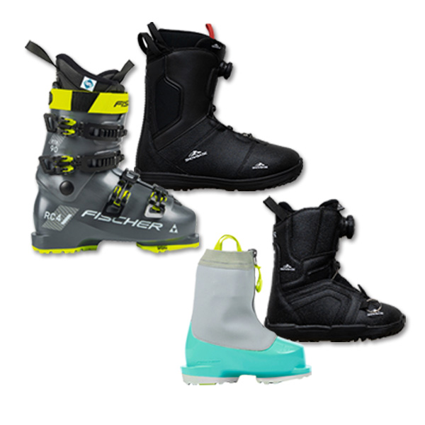 SKIS BOOTS